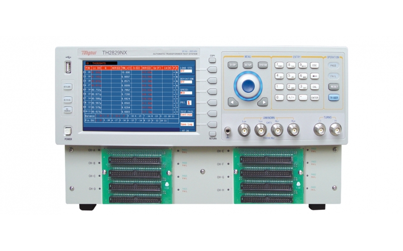 TH2829NX 自動(dòng)變壓器測試系統